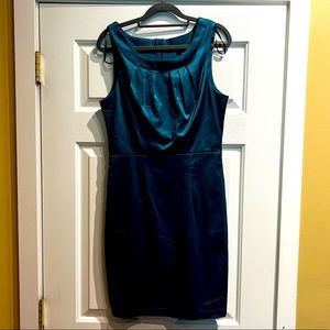 B.Darlin Turquoise / Teal Sheath Dress